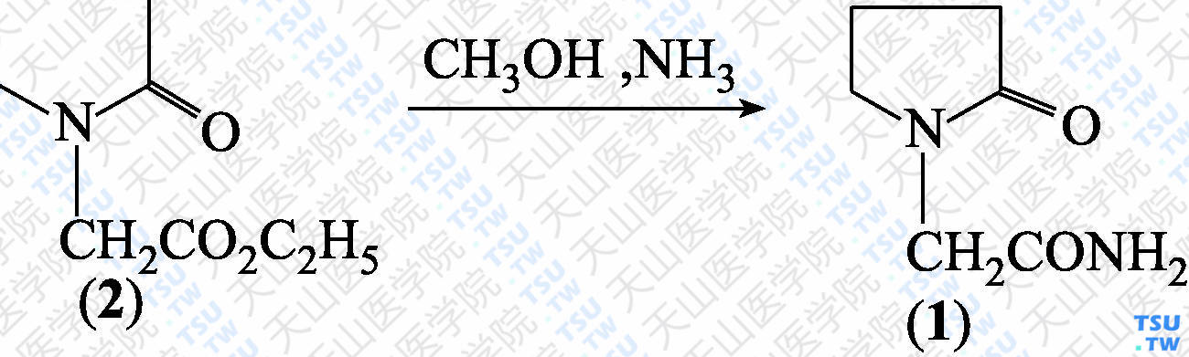  sub>10 /sub>n sub>2 /sub>o sub>2 /sub>)的合成方法路线及其结构式