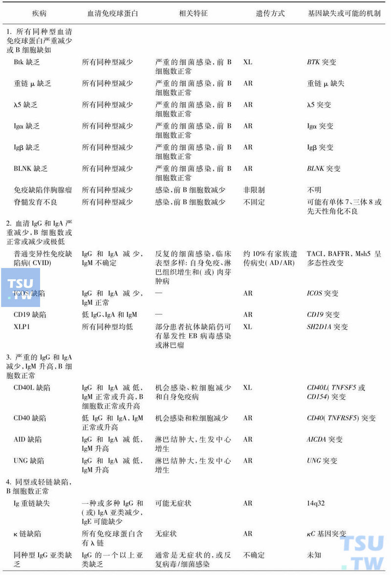 抗体缺陷为主的免疫缺陷