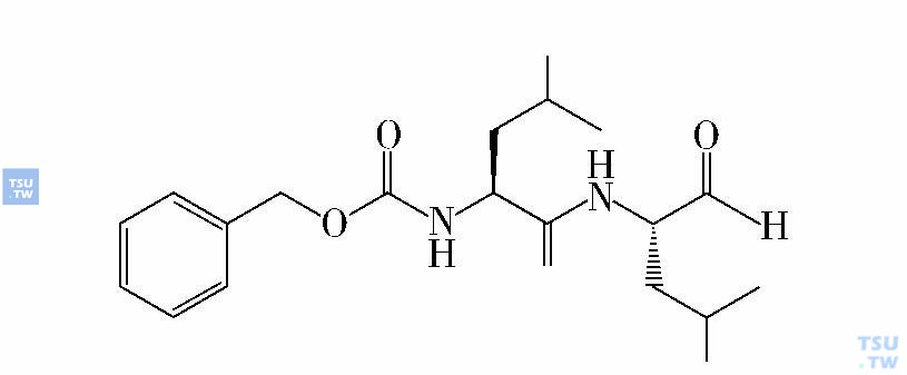  蛋白酶体抑制剂MG-132结构图