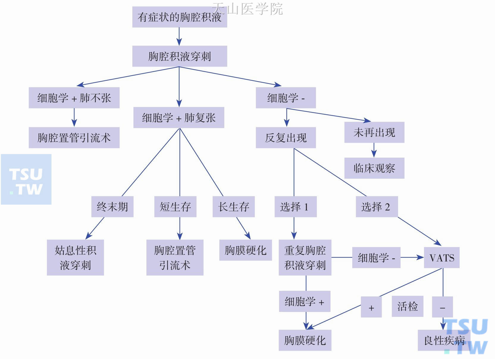 恶性胸腔积液的治疗流程