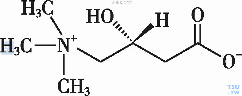 L-肉碱结构图