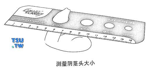 阴痉测量图片