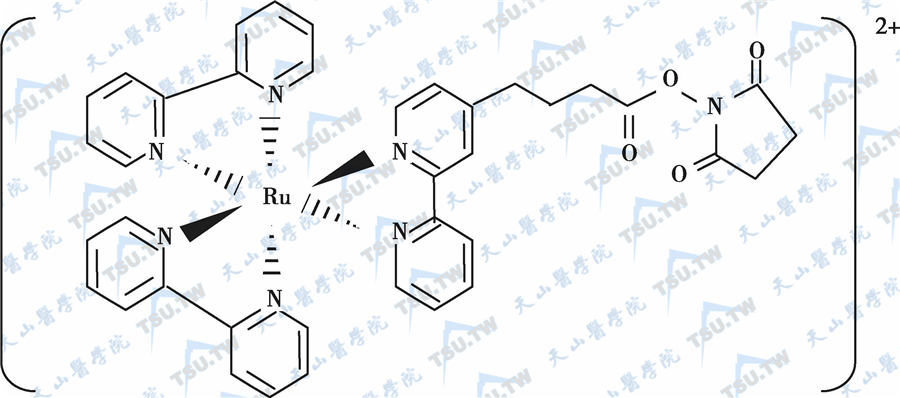 联吡啶钌结构示意图