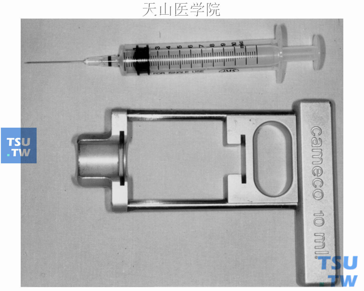 用作细针吸的握持器CAMECO