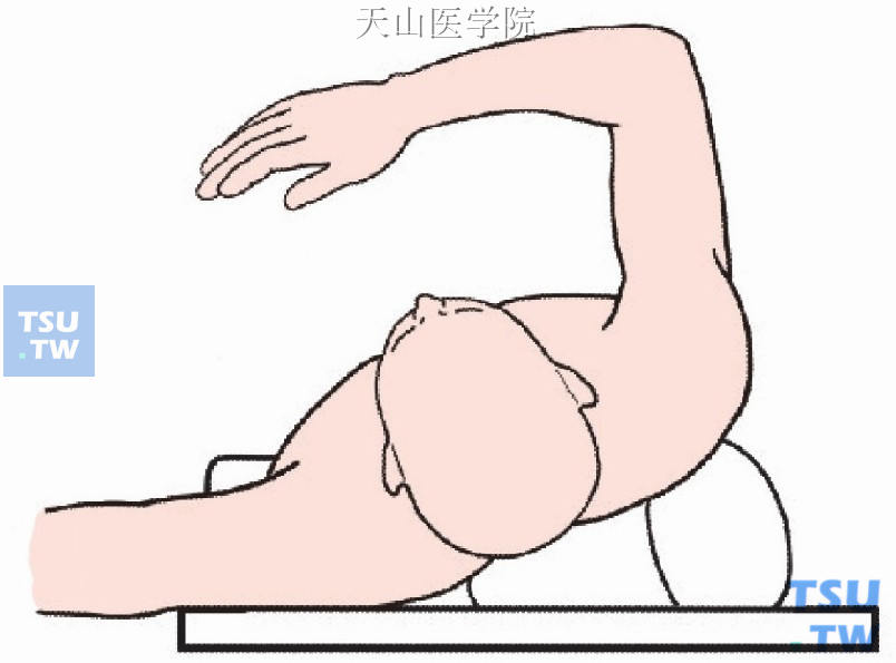 右侧抬高30°