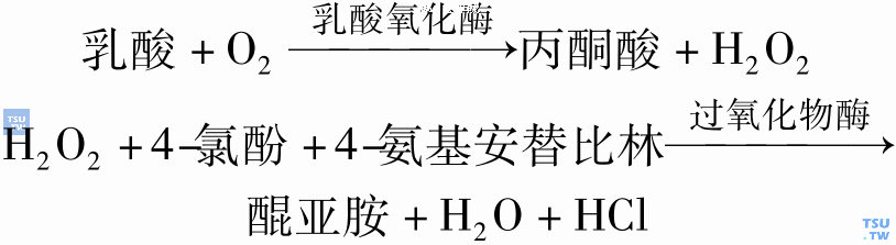 酶促比色法原理公式