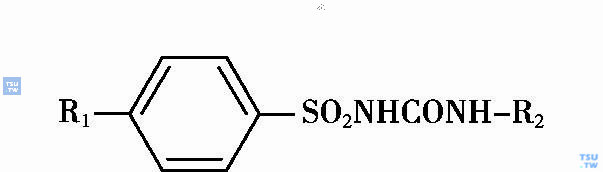  图A　磺脲类磺脲基团
