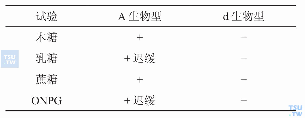 宋内志贺菌的生物学分型