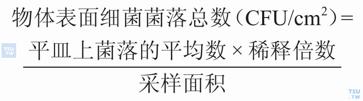 生物学监测拭子采样法细菌菌落总数如何操作？如何计算菌落数？