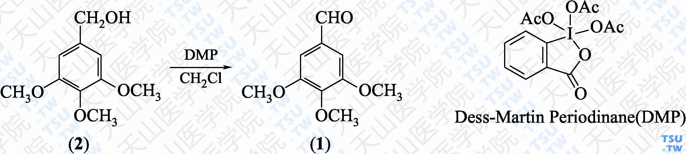 3，4，5-三甲氧基苯甲醛（分子式：C<sub>10</sub>H<sub>12</sub>O<sub>4</sub>）的合成方法路线及其结构式