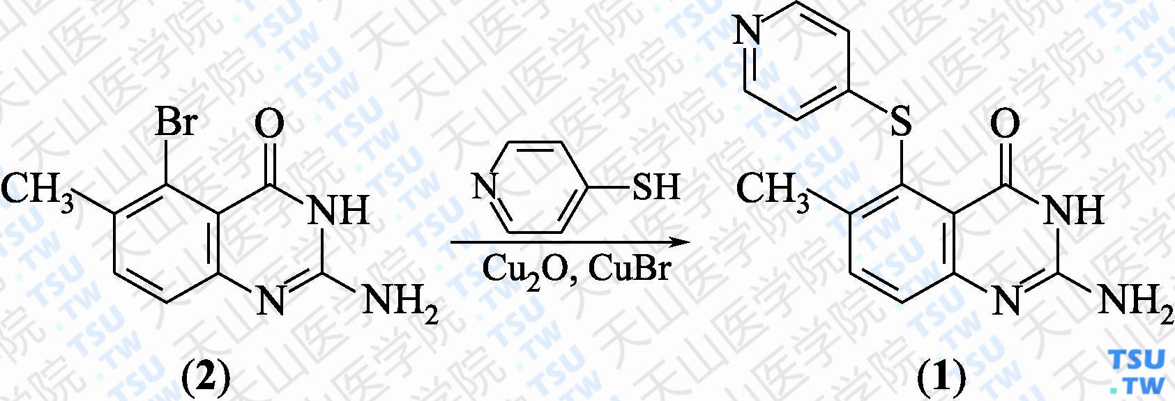 诺拉曲塞（分子式：C<sub>14</sub>H<sub>12</sub>N<sub>4</sub>OS）的合成方法路线及其结构式