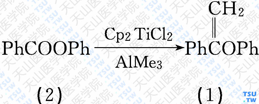 1-苯氧基-1-苯基乙烯（分子式：C<sub>14</sub>H<sub>12</sub>O）的合成方法路线及其结构式