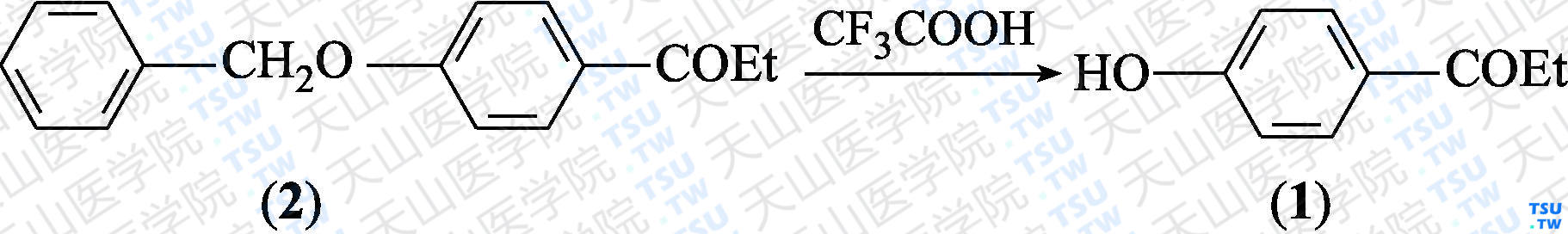 4-羟基苯丙酮（分子式：C<sub>9</sub>H<sub>10</sub>O<sub>2</sub>）的合成方法路线及其结构式